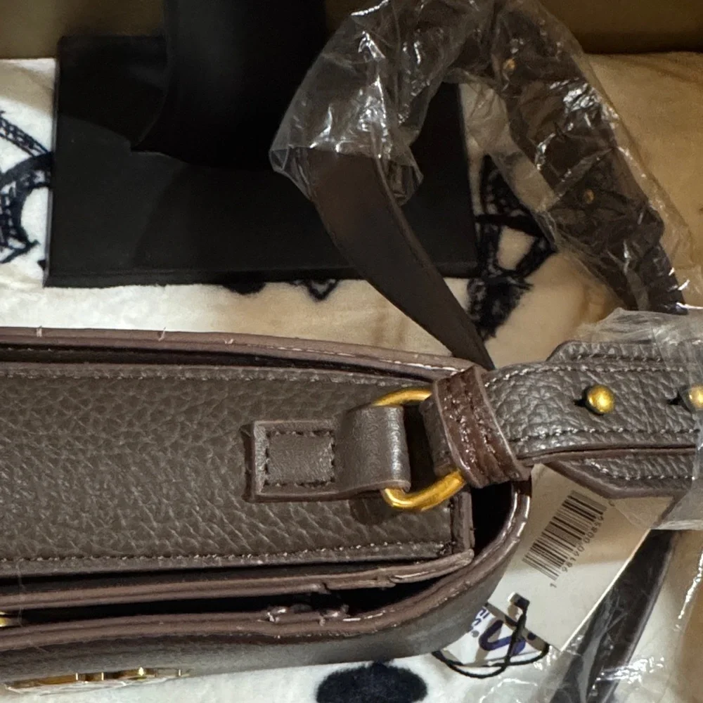 NWT Steve Madden Brown Mainline Coffee Boscar Crossbody Bag - Picture 5 of 11